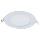 Panel Led Empotrado Circular Blanco 6W Luz Calida..