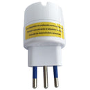 Adaptador Schuko Blanco
