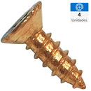 Tornillo Tirafondo Madera 1/2 1/4 4 unidad(es)...
