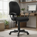 Silla Pc Textil Negro