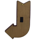 Letrero Led Flecha Beige 61x5.5 cm