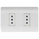 Enchufe 10A Doble Genesis Bco