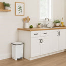 Basurero 25 Litros Plastico Blanco