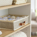 Caja Organizadora 35X27X9 Cm Beige