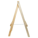 Caballete Plegable Madera 82X65 Cm Cafe
