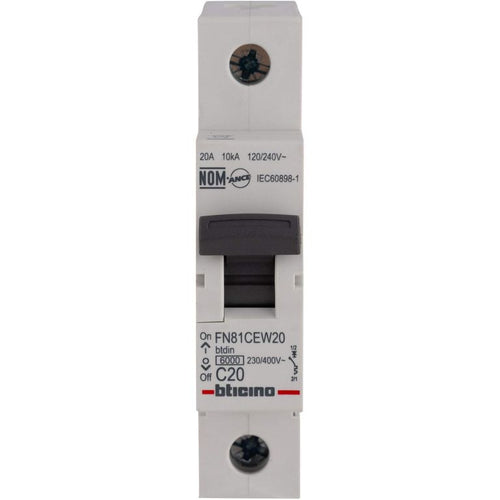 Interruptor Aut Unip 1X20A-6Ka