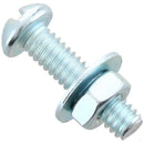 Perno 1/4 X 1 Pulg + Tuerca+Gol 8U