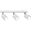Barra Led Silo 3 Luces Acero Blanco