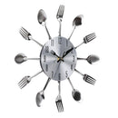 Reloj cocina utensilios 20 cm