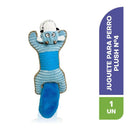 Juguete plush para perros, doble textura