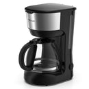 Cafetera Electrica 750 Ml 600 W Negro/ Plateado