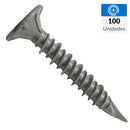 Tornillo Autoperforante Fibrocemento 1-1/4 P. 4.85 Mm 100 U.