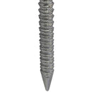 Clavo P/Teja Asfaltica 2.7 X3/4 Pulg Zincado Brillante 8 U.