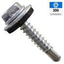 Tornillo Autoperforante Metal 1 10 mm 300 unidad(es)