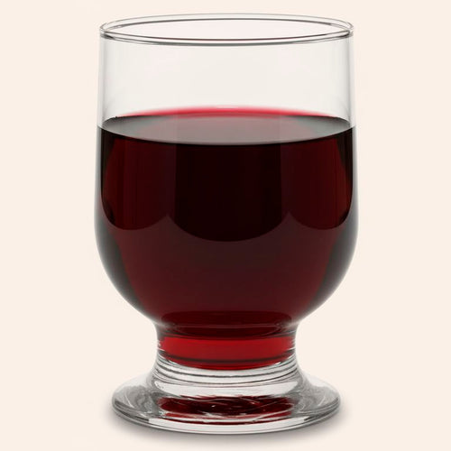 Set 6 Copas de Vino tinto 172 ml Vidrio Transparente