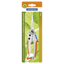 Tijera profesional para jardin de acero blanco