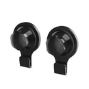 Set de 2 ganchos de succion negro