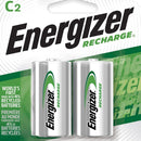 Pack De 2 Pilas Recargables C 2500Mah