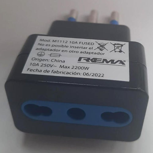Adaptador 10-16 Amp Negro