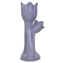Tulipan ceramica 14 cm morado