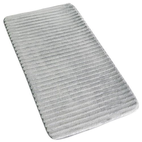 Piso De Baño Memo 50X80 Cm Poliester Gris