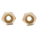 Acomple Rapido 1/4 Pulg Macho 2 Piezas