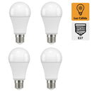 Pack 4 Ampolletas Led 100 W E27 1521 Lm Luz Calida