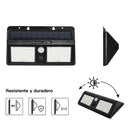 Aplique Exterior Con Sensor 10 W Ip 54 100 Lm Luz Fria