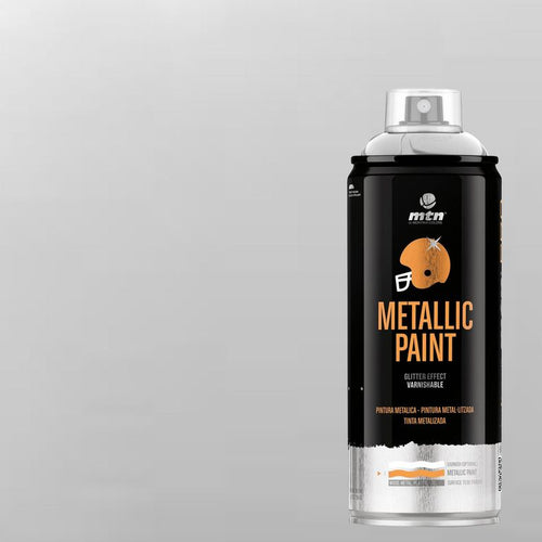 Pintura Metalizada Spray 0.4 L Brillante Metalico
