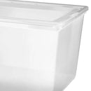 Caja 35x27x42 cm 30 l Transparente