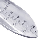 Pala 12 cm de aluminio plateado con mango