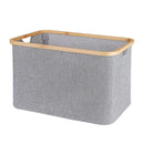 Canasto Tela Bambu 54X33X33