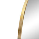 Espejo Decorativo Forma Redonda 100X1.8 Cm Dorado Genoa