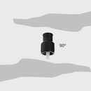 Aspersor para arbustos plastico 90o