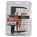 Cerradura manija dormitorio negro