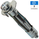 Anclaje Para Pared Hueca 1/8 Pulg 2 Unidades