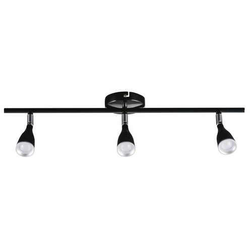 Barra Led Novo 3 Luces Plastico Negro