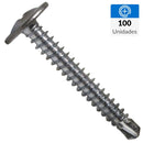 Tornillo Autoperforante Metal 1-1/4 8 mm 100 unidad(es)