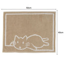 Limpiapies Cat 40X50 Cm Algodon Beige