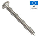 Tornillo Roscalata Metal 1/2 4.1 mm 4 unidad(es).