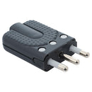 Enchufe Macho Volante Articulado 2P+T 16 A Gris