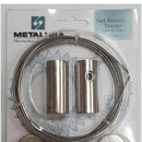Set Cable Tensor De Acero 2,5 M Muro Y Lateral