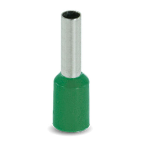 Ferrul verde para cable calibre 10AWG 100 unidades
