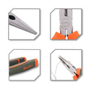 Alicate De Punta 6 1/2 Pulg Acero