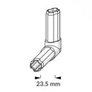 Conector Redondo 90 Grados Para Muebles