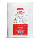 Pack 3 Protectores Plast.S Alta Resistencia 2. 5 X 2 Mt. P/M