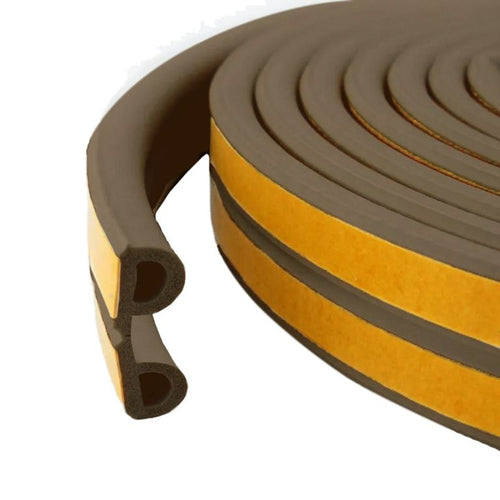 Profil P 9x5mm x 6 m cafe