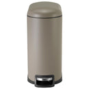 Papelero 10 Litros Metal Gris Mate