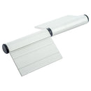Bisagra de aluminio 145 mm satinado