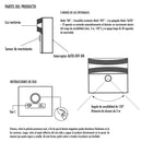 Luz Led De Noche Con Sensor Bat